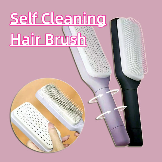 CLEANTRESSPRO Self Cleaning Hairbrush