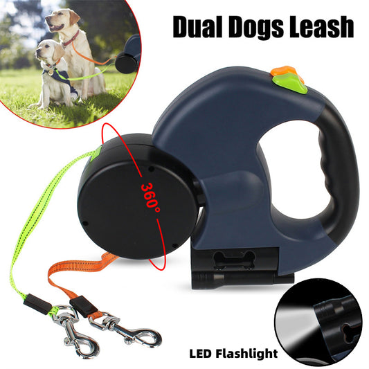 Double Dog Leash for Small Breeds